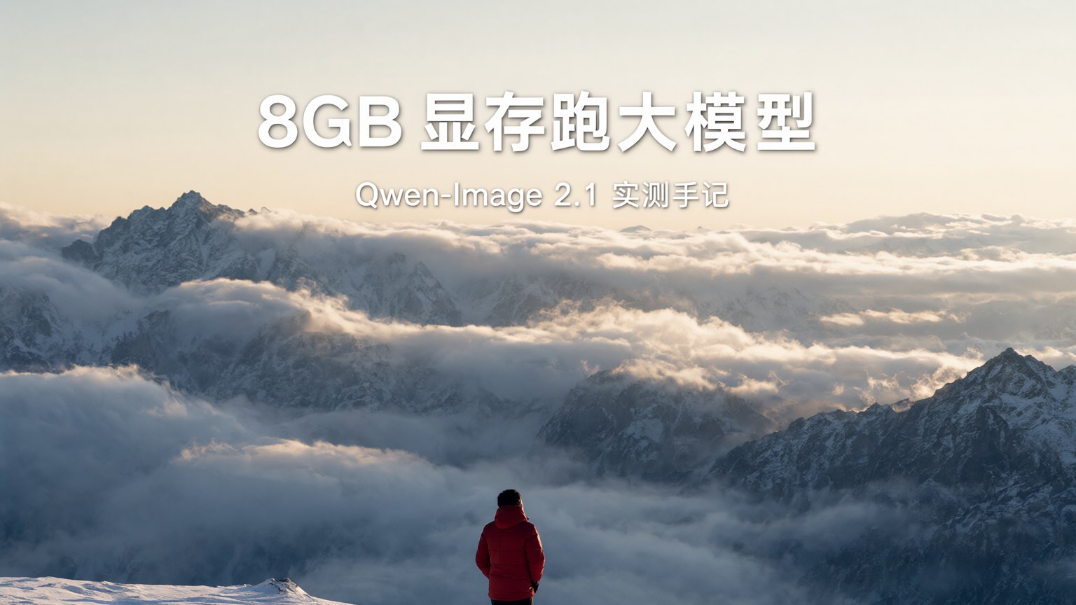8GB 显存跑 Qwen-Image 2.1：ComfyUI 升级与四类工作流实测